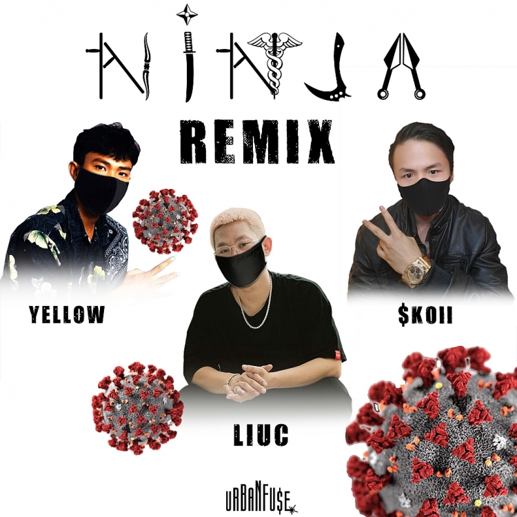 Urban Fu$e gửi lời cảm ơn các y bác sĩ chống dịch Covid với bài rap 'N­inja'