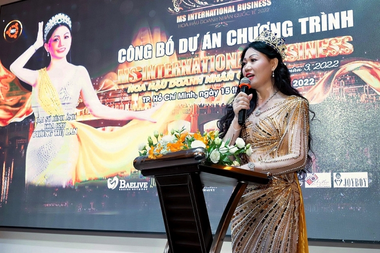 Hoa hậu Vivian Trần và ca sĩ Dương Ngọc Thái làm Trưởng và Phó ban giám khảo 'Hoa hậu doanh nhân quốc tế 2022'