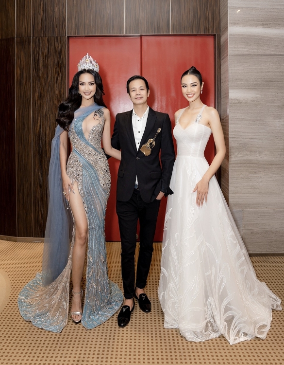 Hoa hậu Ngọc Châu đảm nhận vai trò vedette cho bộ sưu tập của Hoàng Hải