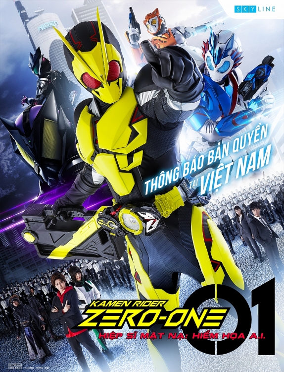 Bản quyền các series 'Kamen Rider' thời đại mới đã về Việt Nam, khởi đầu với 'Kamen Rider Zero-One'