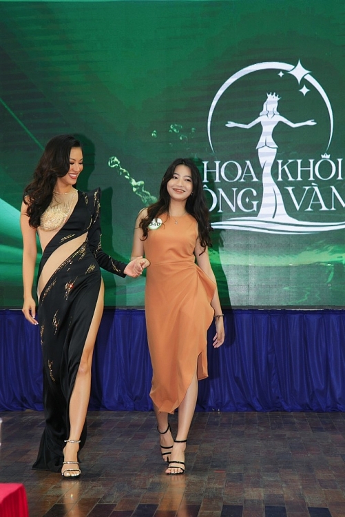 Vòng sơ khảo 'Hoa khôi sông Vàm 2022' tại Thành phố Hồ Chí Minh