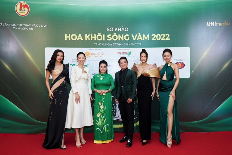 Vòng sơ khảo 'Hoa khôi sông Vàm 2022' tại Thành phố Hồ Chí Minh