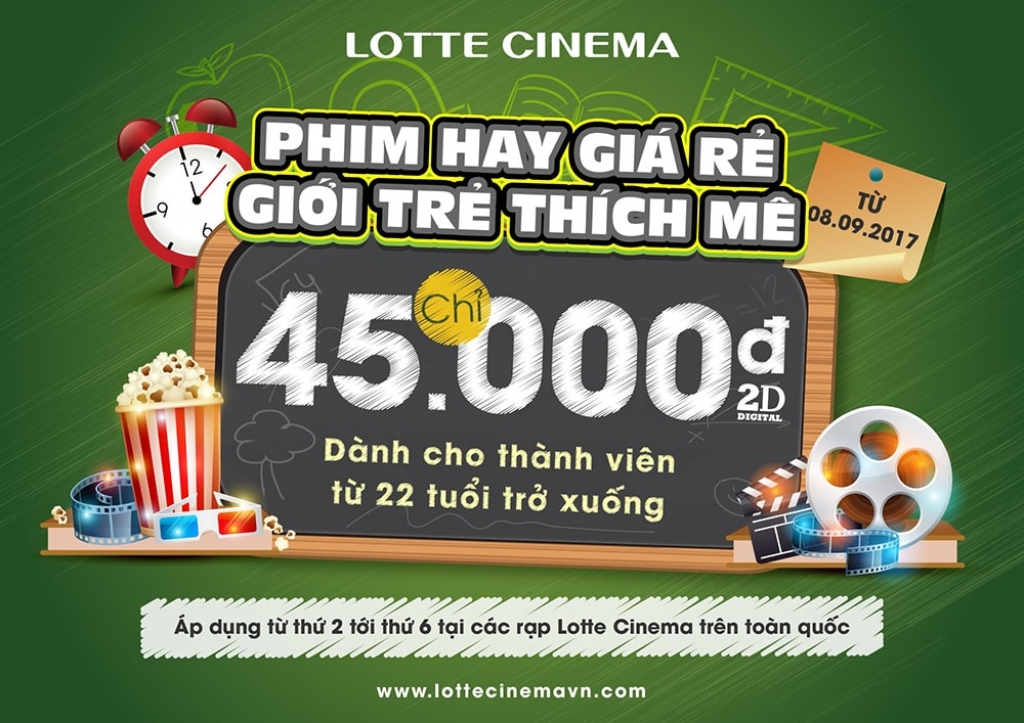 lotte cinema phat hanh 9999 ve xem phim mien phi trong thang 9
