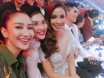 Phạm Hương tái ngộ Tường Linh và Hà Thu tại đêm chung kết 'Vietnam’s Next top model 2017'