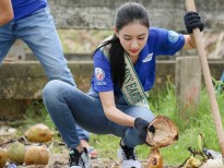 Hà Thu mang chiến dịch Mùa hè xanh đến với cuộc thi 'Miss Earth 2017'