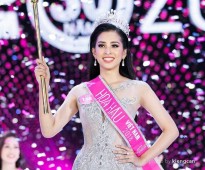 Tân Hoa hậu Trần Tiểu Vy lộng lẫy trong thiết kế của NTK Anh Thư
