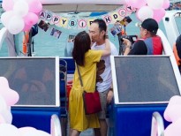'Chị 13' Thu Trang bất ngờ được ông xã mừng sinh nhật trên biển