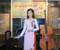 Á khôi Dương Yến Nhung đẹp dịu dàng với áo dài tại 'Sài Gòn một thế kỷ vàng son'