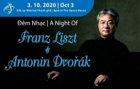 Đêm hòa nhạc của hai nhà soạn nhạc Franz Liszt và Antonin Dvorak tại TP.HCM
