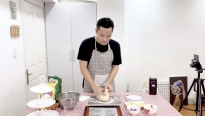 'Ở nhà vui mà': Quang Trung bật mí hành trình trong một ngày ở nhà mùa dịch, Lê Nhân trổ tài làm bánh Papparoti