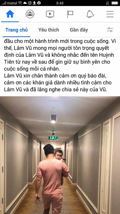 Ca sĩ Lâm Vũ công khai sự việc ly hôn
