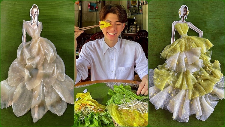 NTK Nguyễn Minh Công ra mắt BST từ các loại bánh dân gian