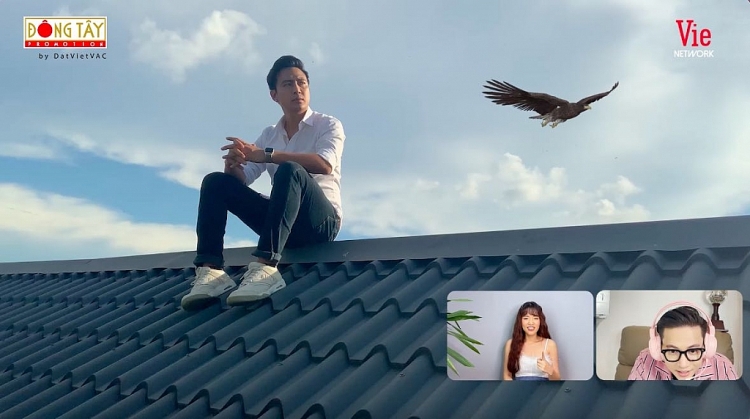 Thanh Duy 'chịu chơi' leo lên nóc nhà để quay MV cho ca sĩ bí ẩn