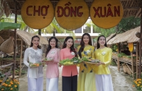 Top 25 'Hoa khôi sông Vàm 2022' nhập cuộc, duyên dáng cùng áo dài bà ba quảng bá du lịch tỉnh Long An