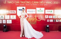 Trương Thị May diện váy thanh thoát dự lễ trao giải Cánh diều 2021