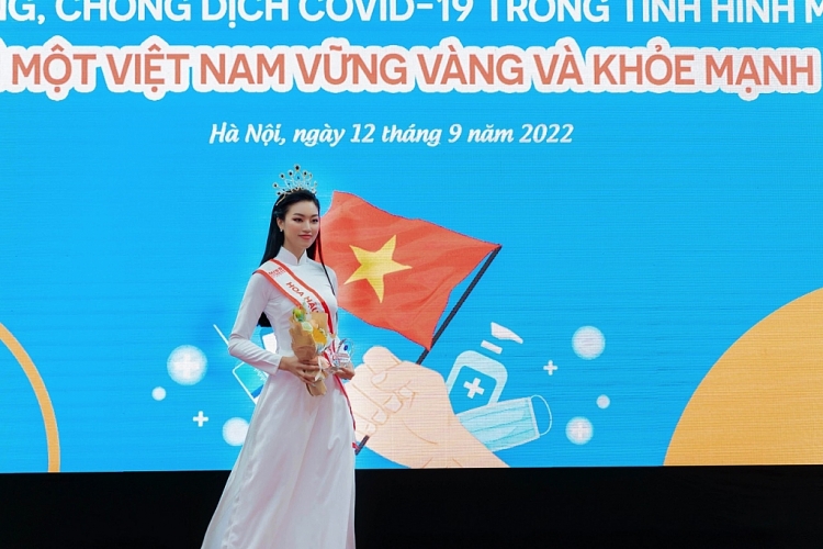 Hoa hậu Đoàn Thu Thủy trở thành đại sứ truyền thông cho chiến dịch mới của Bộ Y tế