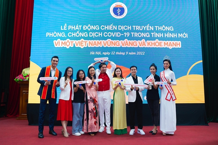 Hoa hậu Đoàn Thu Thủy trở thành đại sứ truyền thông cho chiến dịch mới của Bộ Y tế