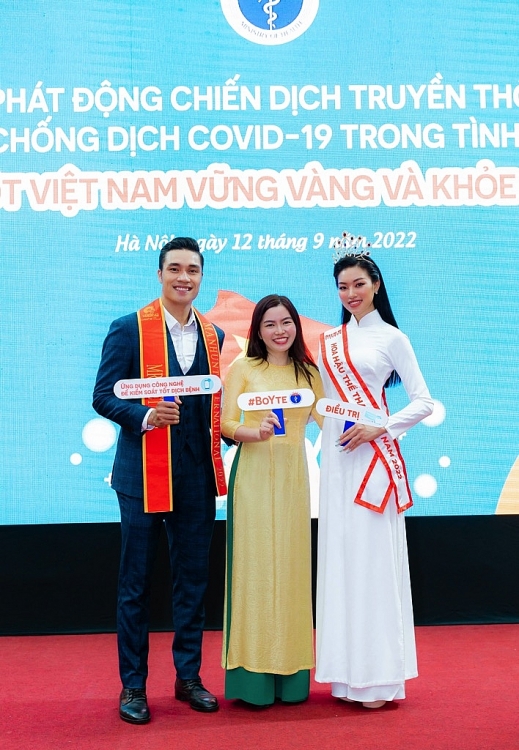 Hoa hậu Đoàn Thu Thủy trở thành đại sứ truyền thông cho chiến dịch mới của Bộ Y tế