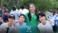 'Giấc mơ của mẹ': NSND Hồng Vân bịn rịn chia tay '3 đứa con' tại tiệc đóng máy