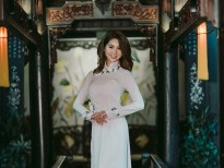 Miss Grand Nhật Bản gây bất ngờ khi xuất hiện trong tà áo dài Việt Nam