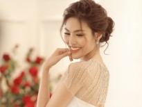 Váy cưới David Wong đặc biệt với 10.000 viên pha lê dành cho Lan Khuê