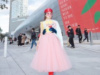 Lần đầu tham dự 'Seoul Fashion Week', Thiên Nga được xướng danh trên Instagram của Vogue