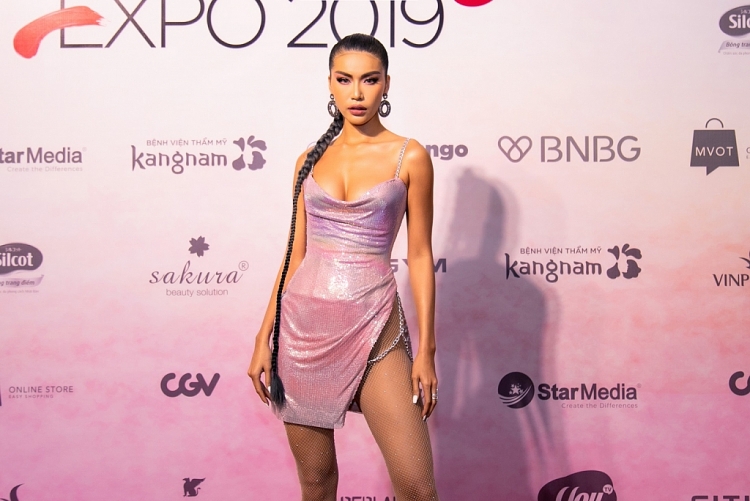 minh tu than thai ngut ngan du su kien beauty expo 2019