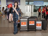 Dương Yến Nhung mang 8 vali hành lý sang 'chinh chiến' ở Philippines