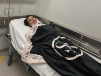 Hoa hậu Phan Thị Mơ nhập viện cấp cứu sau họp báo phim 'Hồn ma lạ'