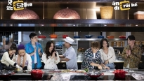 Dàn sao Việt xuất hiện trong chương trình 'Ăn đi rồi tính' của đài KBS World. 