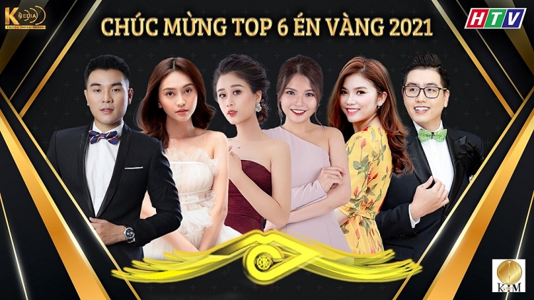 Top 6 'Én vàng 2021' chính thức lộ diện