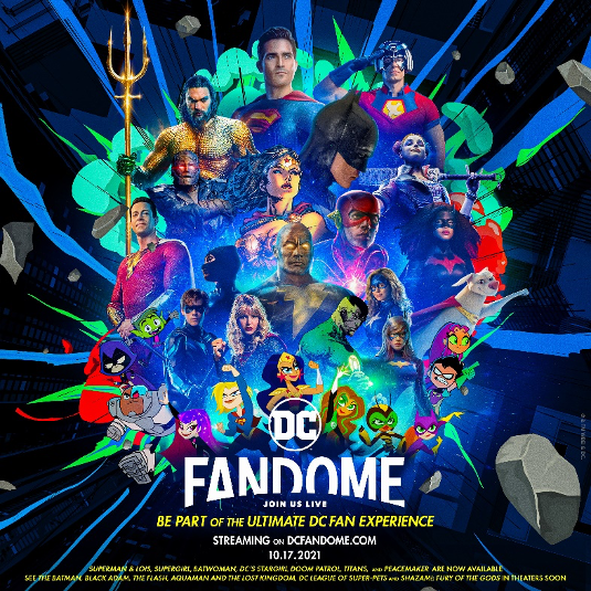 DC FanDome rục rịch trở lại, hé lộ hàng loạt bom tấn của vũ trụ siêu anh hùng trong năm 2022