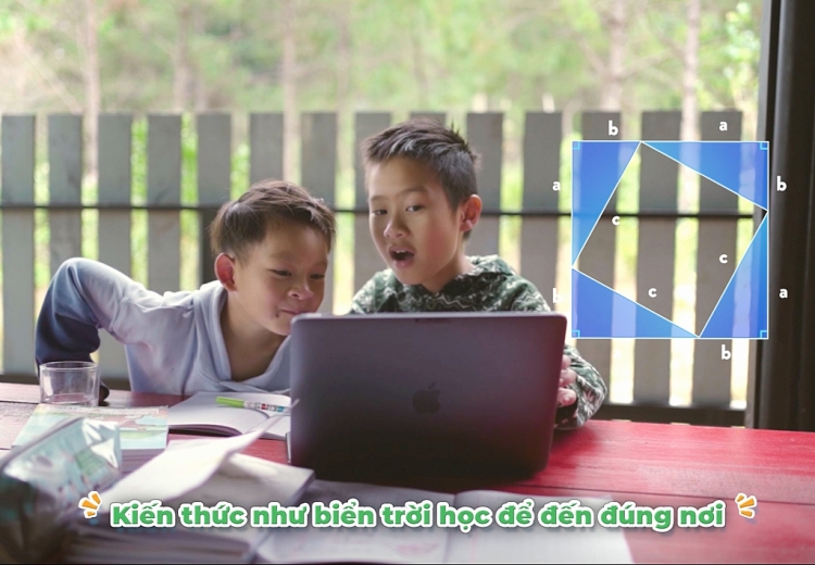 Lý Hải - Minh Hà cùng các con tự làm MV hài hước về học online