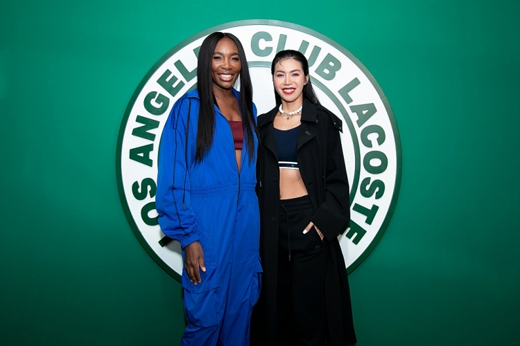 Minh Tú sang Mỹ chơi tennis cùng huyền thoại Venus Williams, gặp gỡ dàn sao quốc tế