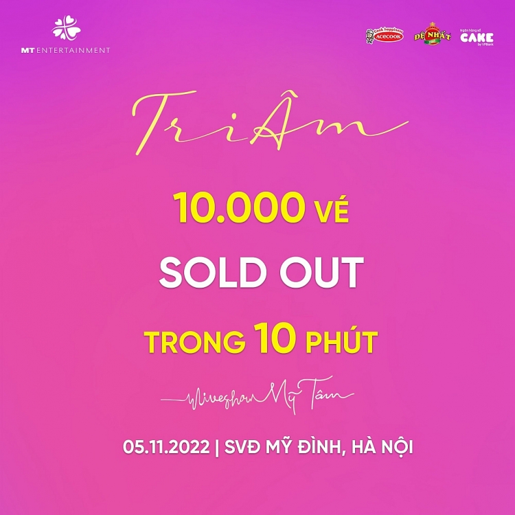 10.000 vé liveshow của Mỹ Tâm tại Hà Nội được 'tẩu tán' trong vòng 10 phút