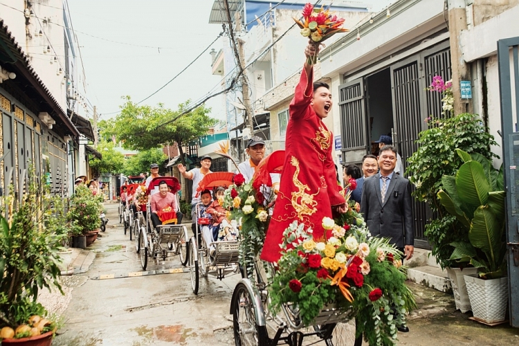 Lễ vu quy đậm chất miền Tây của Liêu Hà Trinh