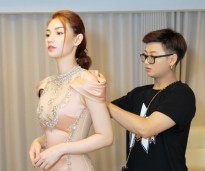 Quỳnh Chi chọn trang phục của NTK Đỗ Long để tham dự Liên hoan Phim Việt Nam