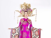 Hé lộ quốc phục kiêu sa nặng hàng chục kg và dài gần 4m của Kim Nguyên tại 'Hoa hậu châu Á 2018'