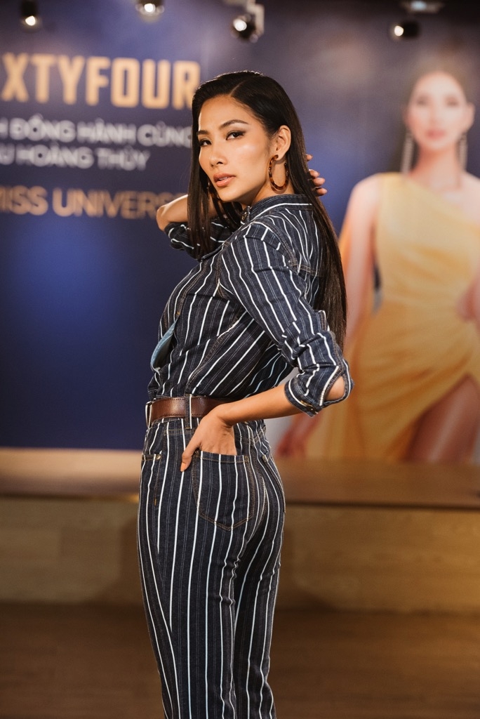 road to miss universe 2019 hoang thuy chac tay trong mix match