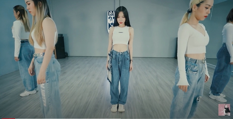 lyly day quyen ru trong mv dance version boi vi la khi yeu