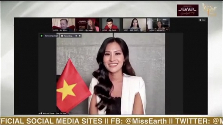 thai thi hoa dua bai hoc thien tai tai mien trung ra the gioi tai cuoc thi miss earth