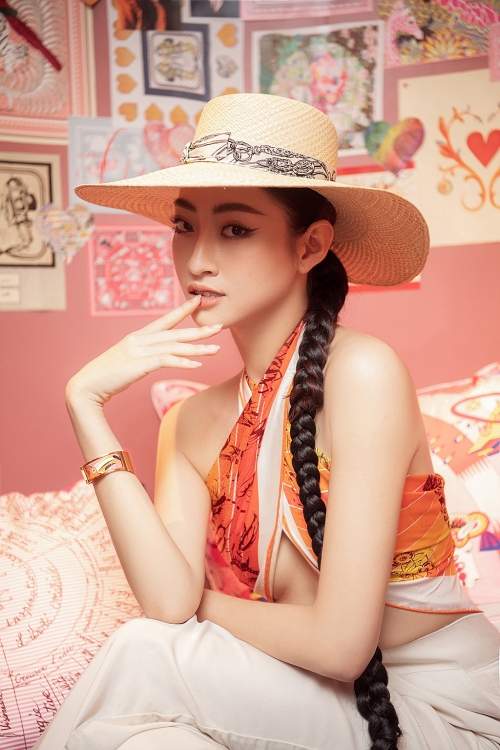 Hoa hậu Lương Thùy Linh: Cần có trái tim nóng và cái đầu lạnh khi ra quyết định