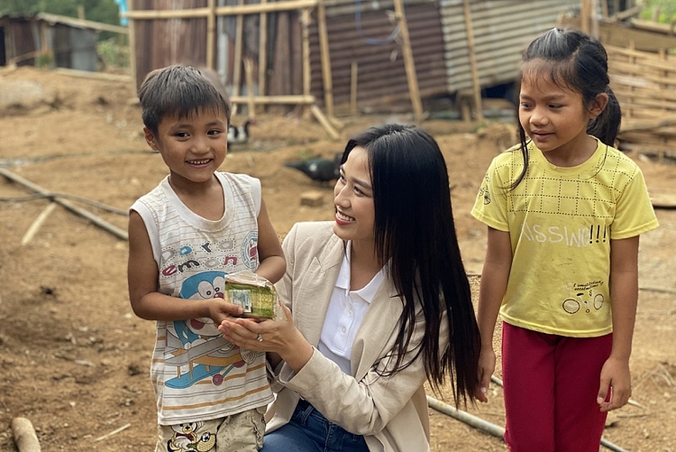 Hoa hậu Đỗ Hà mang dự án nhân ái 'Những ngôi nhà bình yên' đến 'Miss World 2021'