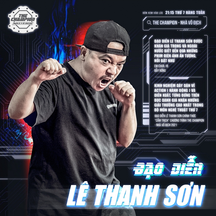 50 nghệ sĩ Việt 'đổ bộ' show truyền hình 'The Champion' do đạo diễn Lê Thanh Sơn 'cầm trịch'