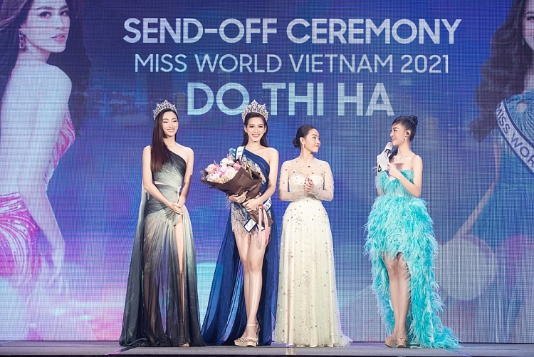 Trao sash và công bố các trang phục, tiết mục của Hoa hậu Đỗ Hà tại 'Miss World 2021'
