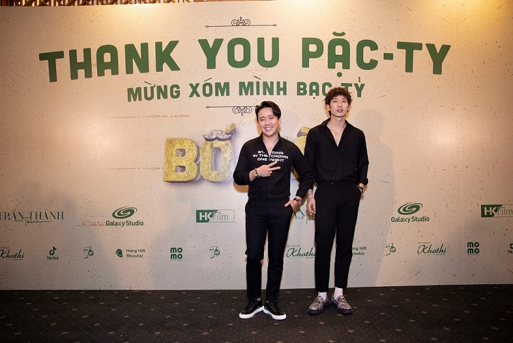 Tuấn Trần cảm ơn Trấn Thành khi thắng giải Nam diễn viên chính xuất sắc nhất
