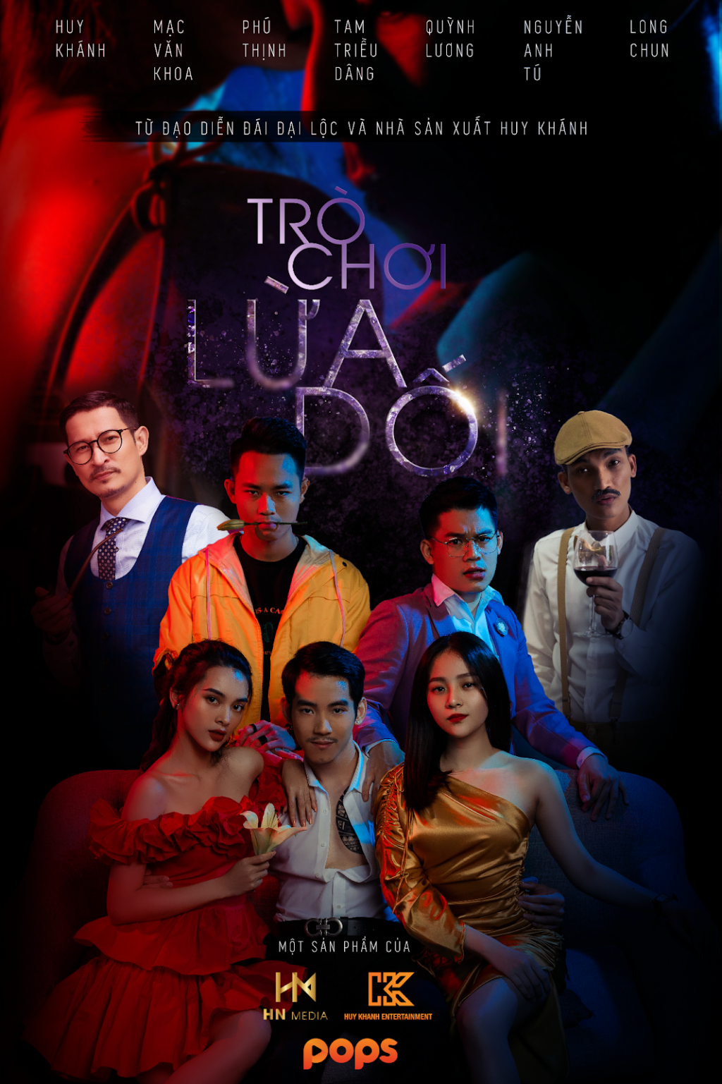 Huy Khánh trình làng web-drama 16+ 'Trò chơi lừa dối'