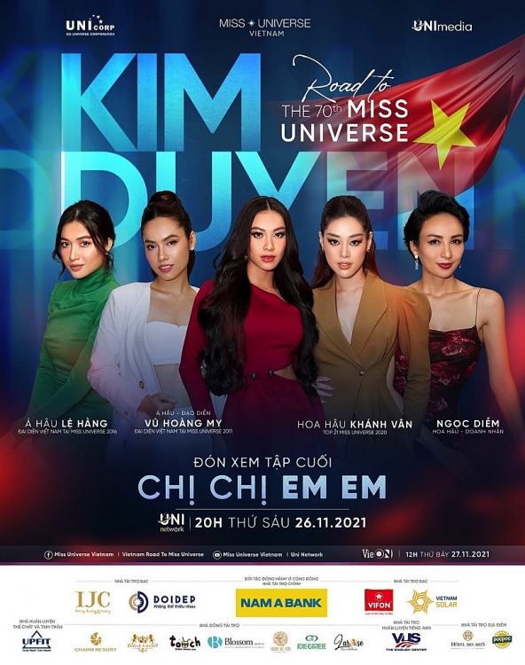 'Hội chị em' Hoa hậu, Á hậu truyền bí kíp cho Kim Duyên lên đường thi 'Miss Universe 2021'