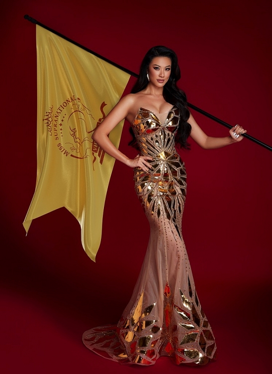 Hoa hậu Ngọc Châu, Á hậu Kim Duyên ấn tượng trong bộ ảnh quảng bá 'Hoa hậu siêu quốc gia Việt Nam 2022'