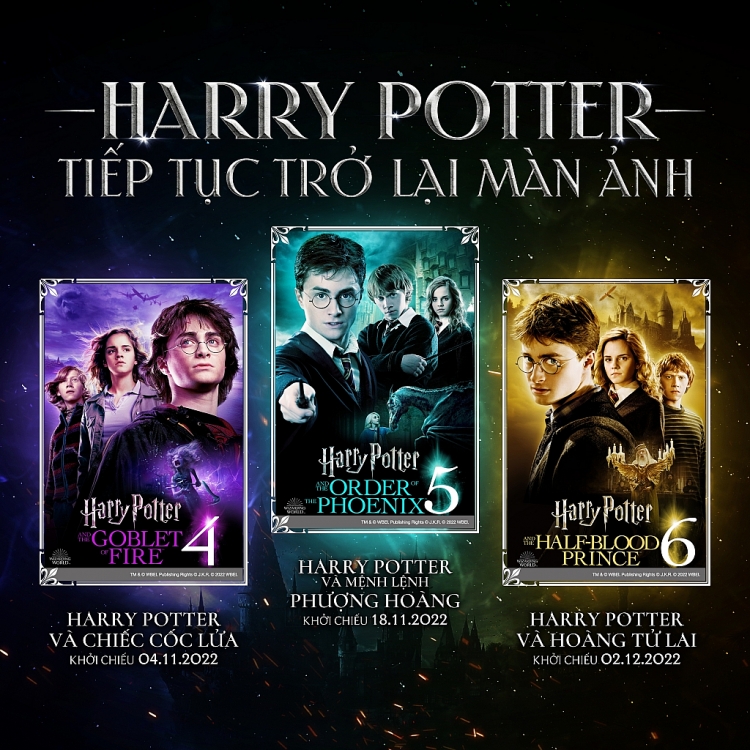 Loạt phim huyền thoại 'Harry Potter' tiếp tục trở lại rạp dịp cuối năm, một lần nữa mở ra cuộc chiến phép thuật